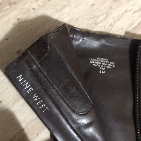 Nine West | 5 inch Heel Boots | Leather | like new - Picture 9 of 11